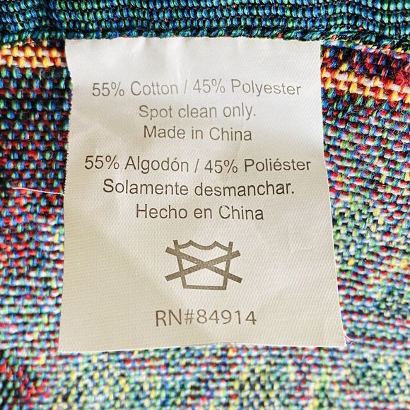 Snowman Christmas Table Runner Poinsettias 13.5 " x 68 “ Red Winter Ice Skating - Picture 4 of 4